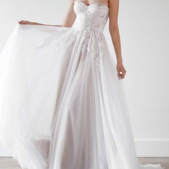 Willowby by Watters Jaislyn Wedding Gown Size 12 NEW - Picture 1 of 10